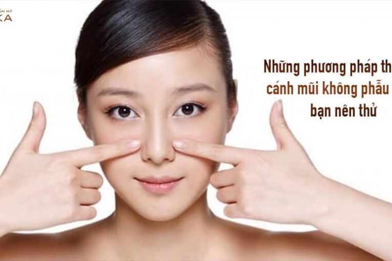 Những phương pháp thu gọn cánh mũi không phẫu thuật nên thử từ Nangmuicautrucdep.com